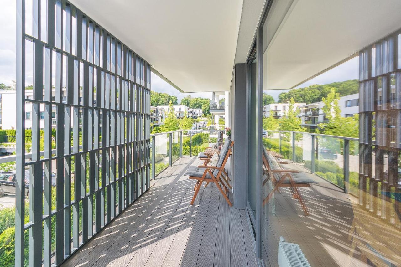Pomorskie Apartamenty Bernadowska Green Deluxe Gdynia Kültér fotó